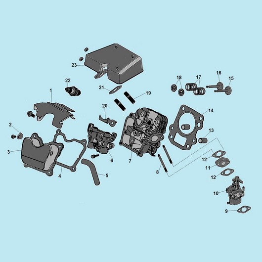 Головка цилиндра Champion SC2818